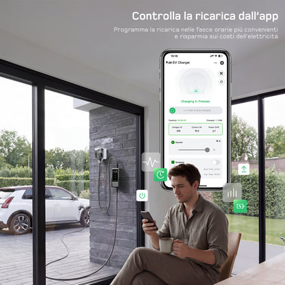 dé Caricatore Auto Elettrica Portatile 3,7kW v2 - Di seconda mano - Come nuovo (all'80%)