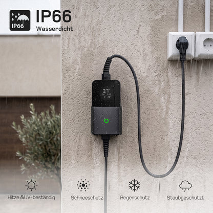 Cavo di ricarica Tipo 2 Schuko da 3,7 kW con APP