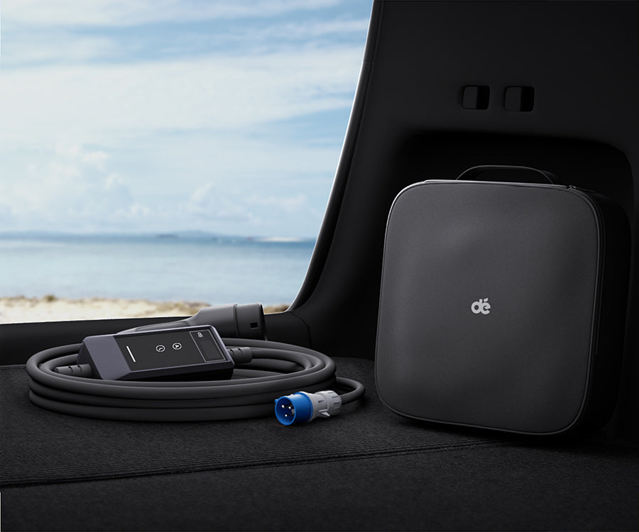 Kit da viaggio: dé Caricatore Auto Elettrica Portatile 7 kW Tipo 2 con borsa