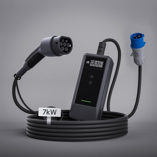 dé Caricatore Auto Elettrica Portatile 7,4 kW (Tipo 2, 32A)