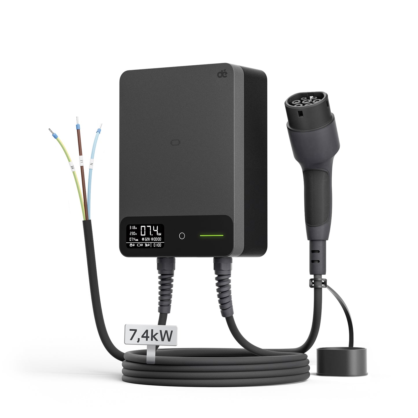 dé Wallbox Smart 7,4 kW Monofase Tipo 2 - Di seconda mano - Come nuovo (all'80%)