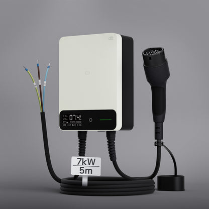 dé Wallbox Smart 7,4 kW Monofase Tipo 2 (32A, 230V) – Wi-Fi/Bluetooth, RFID